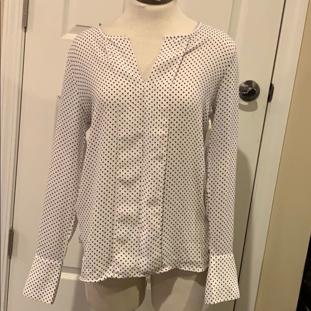 Loft Polka Dot Blouse
